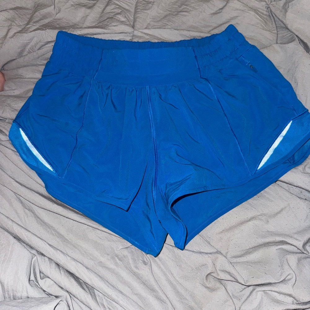 Women's Blue Athletic Shorts